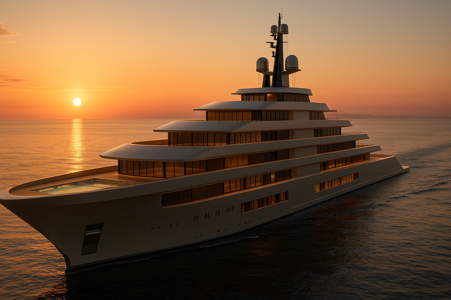 The Aman Brand's First Superyacht Takes Shape in Italy as Hull Arrives for Final Outfitting