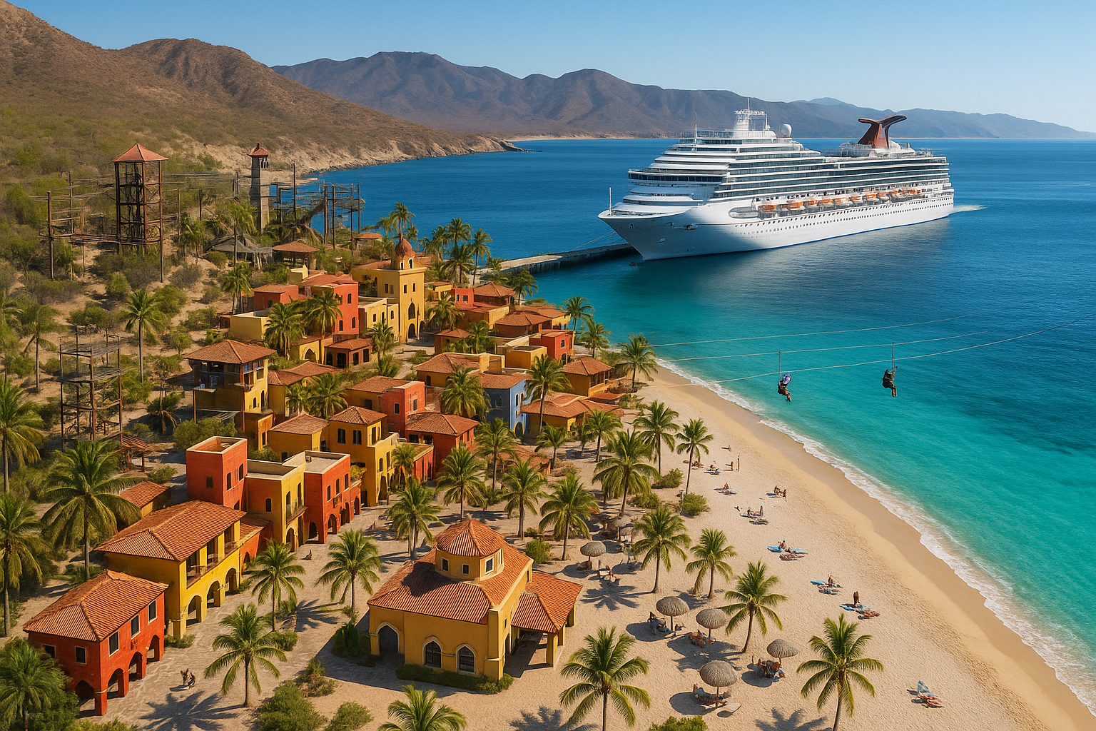 Carnival Corporation Unveils $26 Million Private Destination on Mexico's Pacific Coast