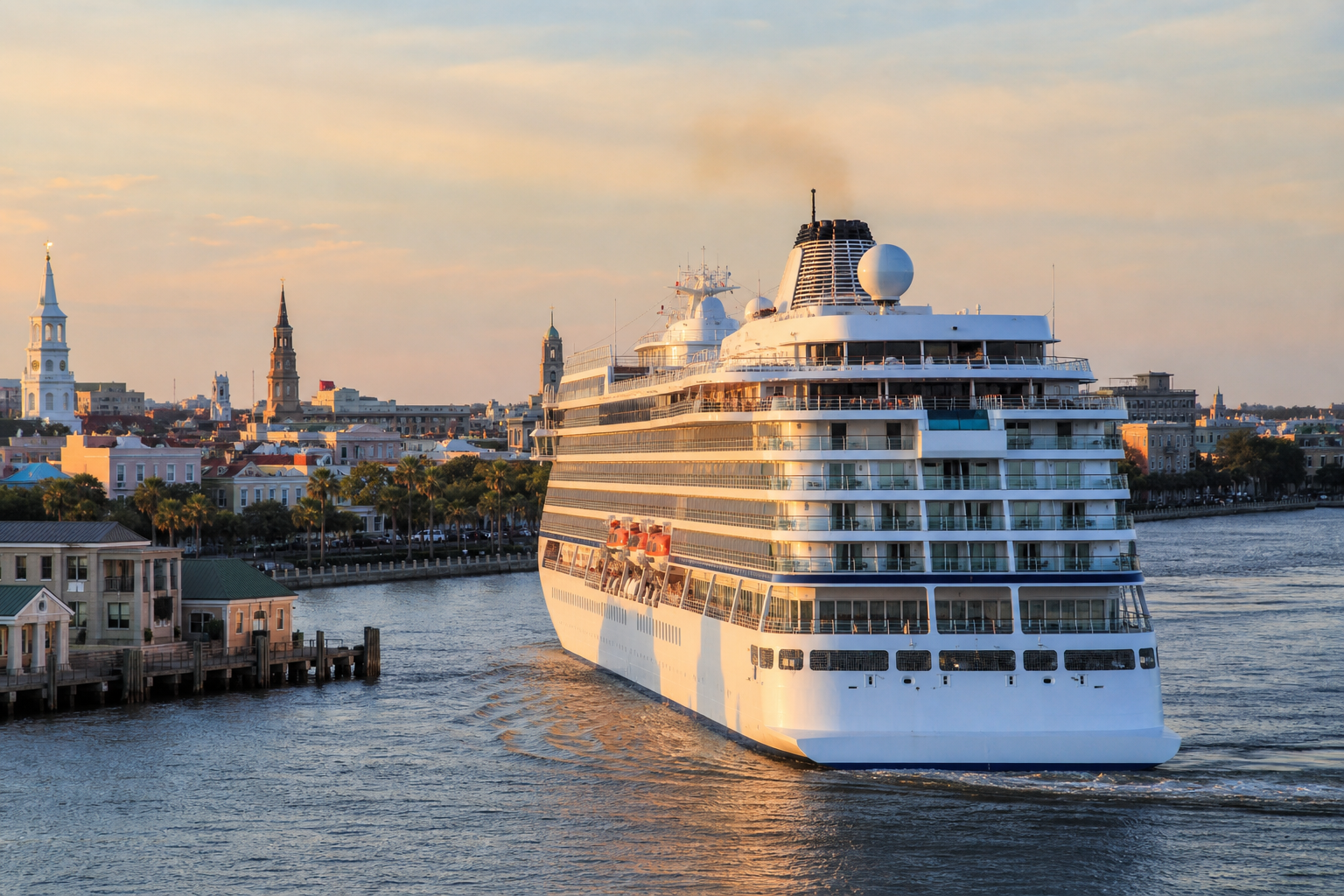 Why Charleston Is Moving Its Cruise Ships Off Its Historic Waterfront