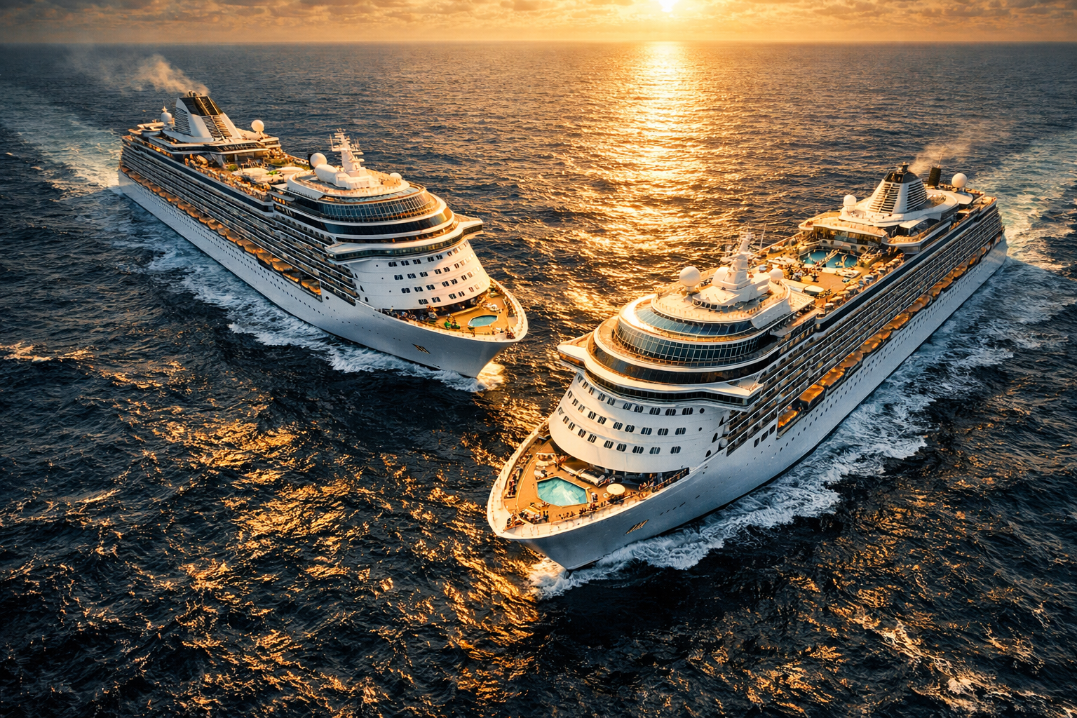 China's Two Giant Cruise Ships Met at Sea — and It's a Bigger Deal Than You Think