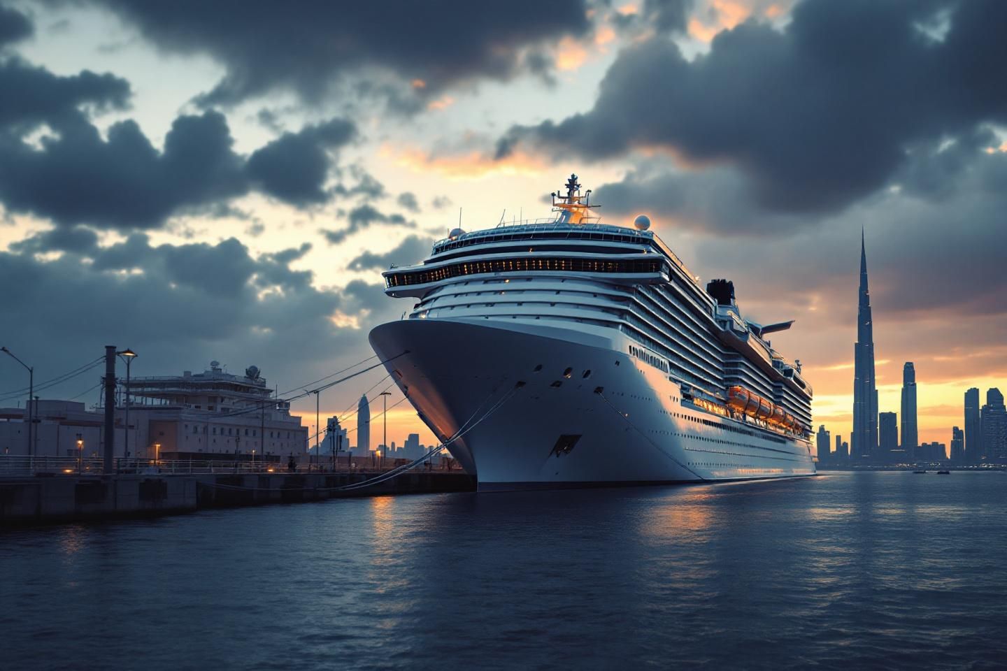 Six Cruise Ships Are Stranded in the Arabian Gulf With No Way Out