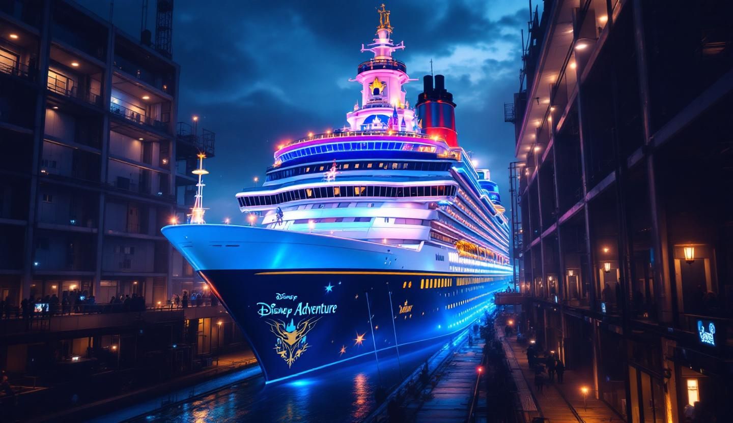 Disney Takes Delivery of Its Biggest Ship Ever—And It's Headed Somewhere Unexpected