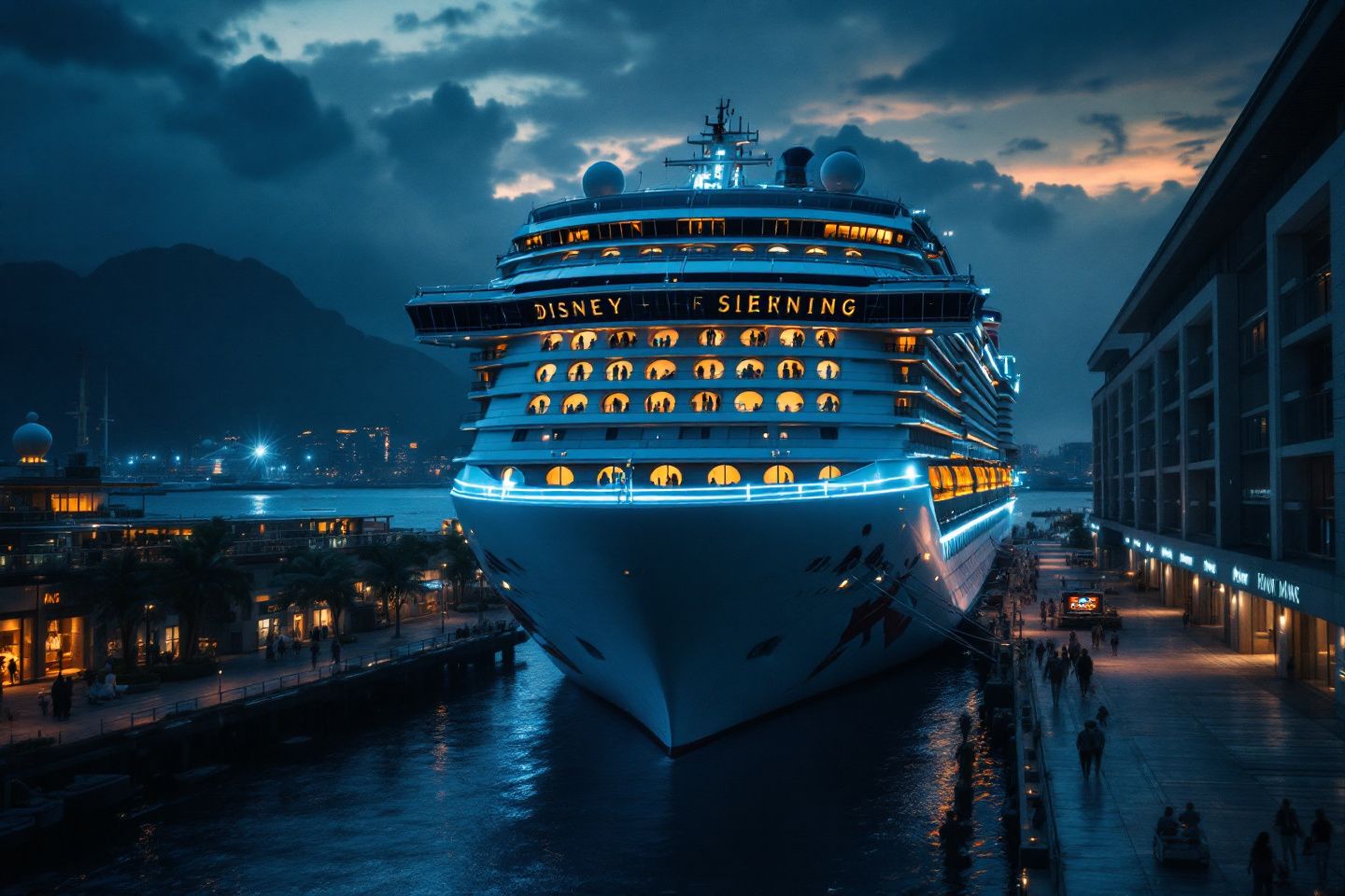 What Happens When Disney's Newest Ship Can't Leave Port?