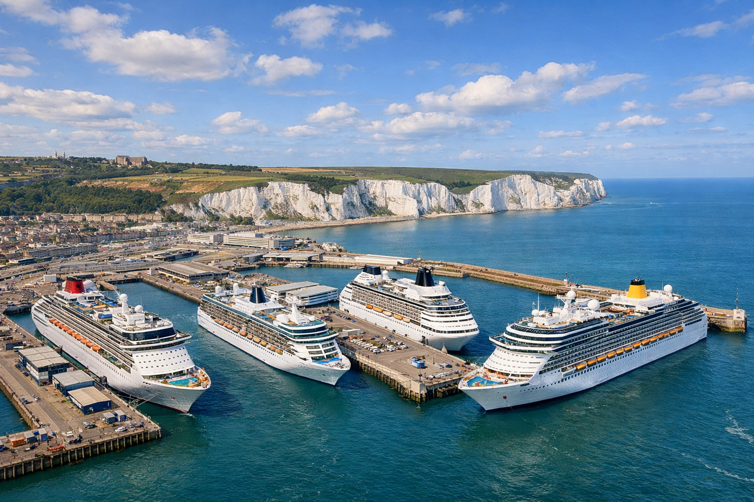 Dover's Four-Ship Day: The Moment Britain's Busiest Cruise Port Rewrote Its Own Record Books