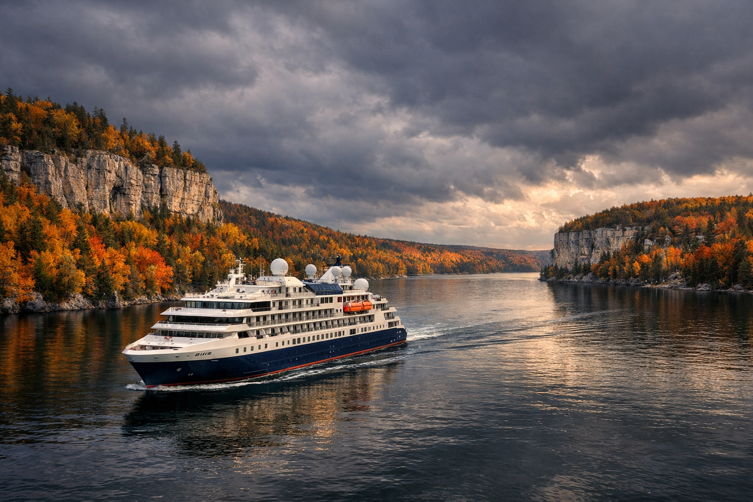 All Five Great Lakes — Finally: Hapag-Lloyd's 2027 HANSEATIC Inspiration Voyage Is a First for Expedition Cruising