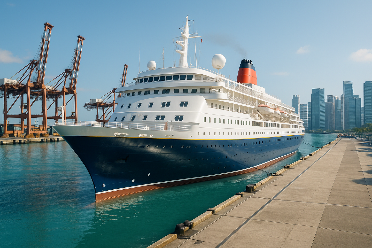 Holland America's Westerdam Emerges from Singapore Drydock with Major Upgrades