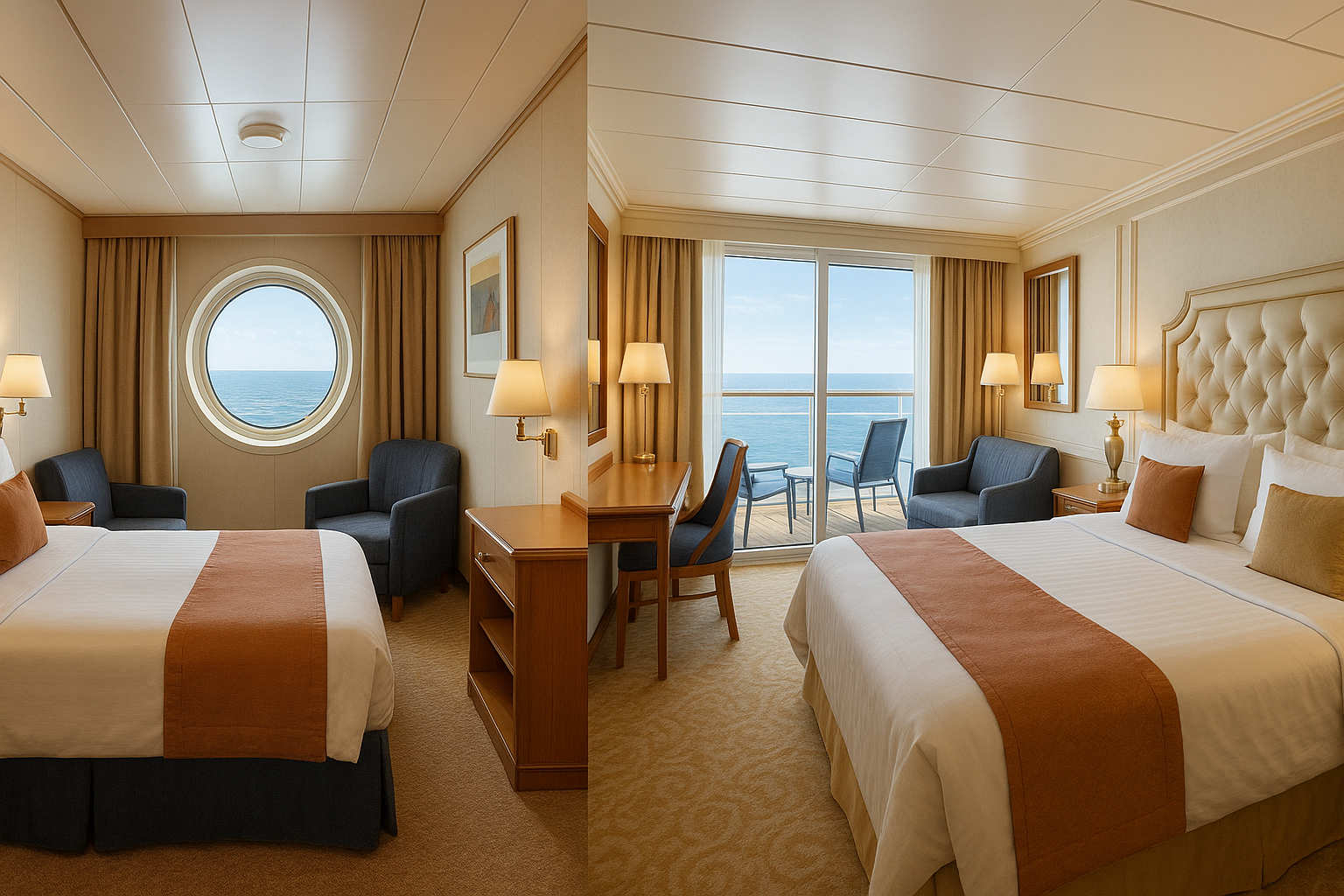 How to Choose the Right Cruise Cabin: Interior vs Oceanview vs Balcony vs Suite