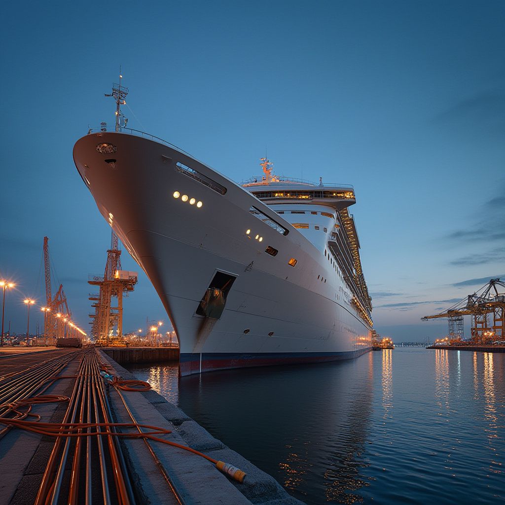 Inside The World's $30M Drydock—and the Quiet Bet on Shore Power