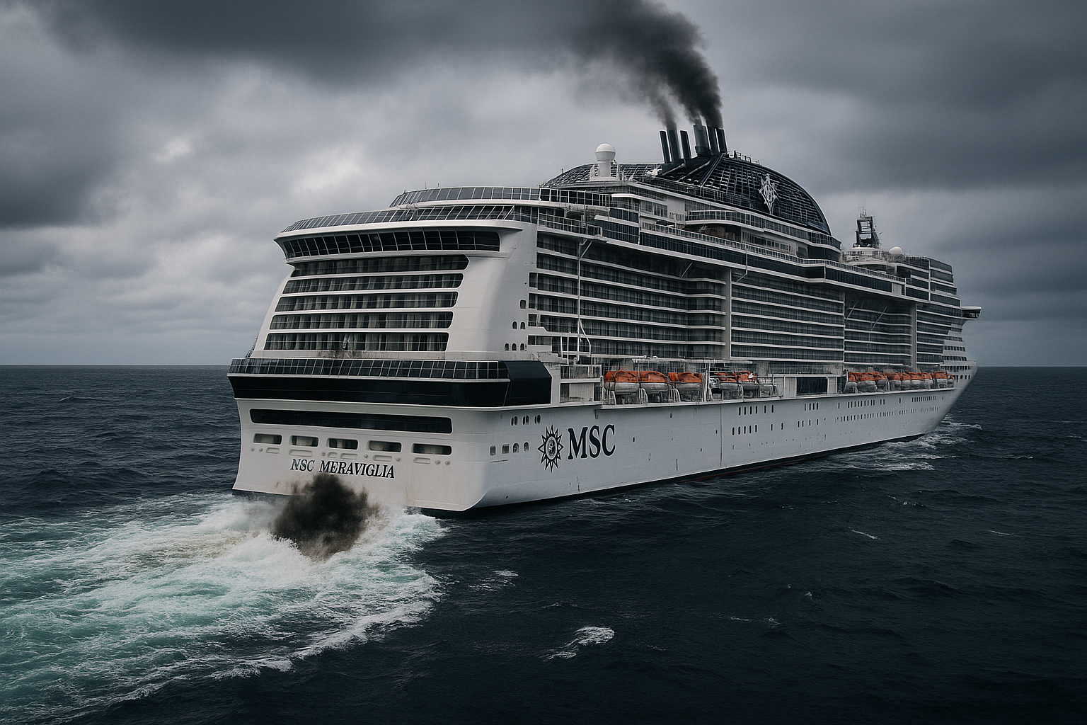 MSC Meraviglia Passengers Just Got Bad News About Their Port Stop—And It's All Because of This