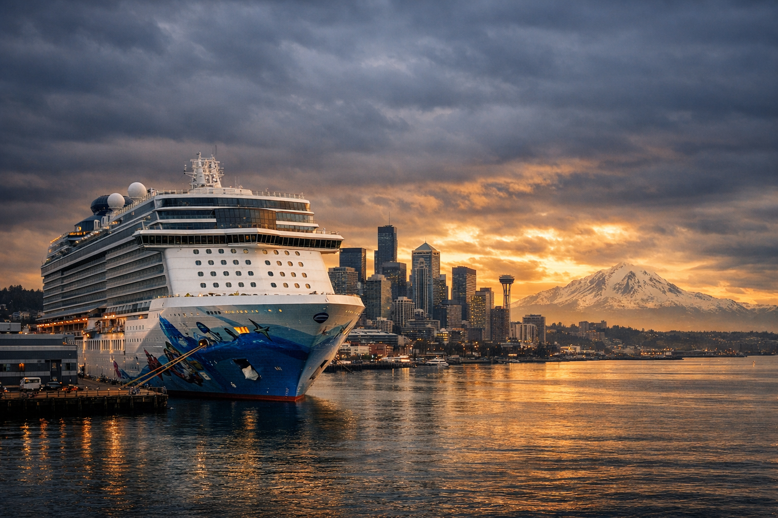 Norwegian Cruise Line Locks In Seattle Home Through 2035 — And the Deal Comes With an Ultimatum