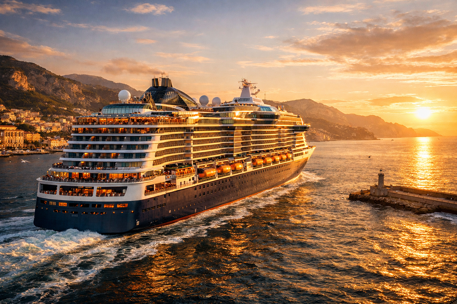NCL Just Took Delivery of Its Newest Ship — and It's Already Sailing to Miami