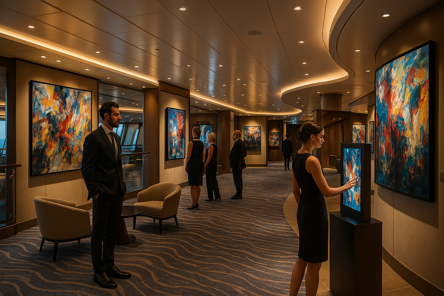 Oceania Just Turned Its Newest Ship Into a Floating Art Museum—And It's Absolutely Stunning