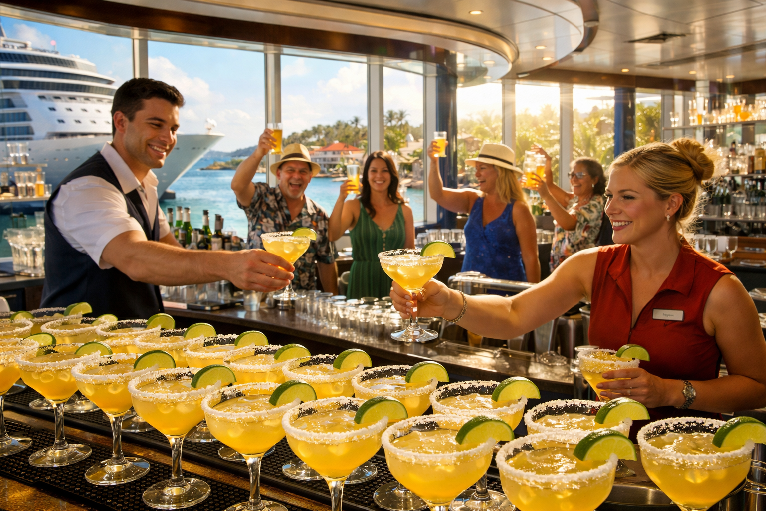 3,410 Margaritas in 8 Hours: Princess Cruises Is Officially in the Record Books