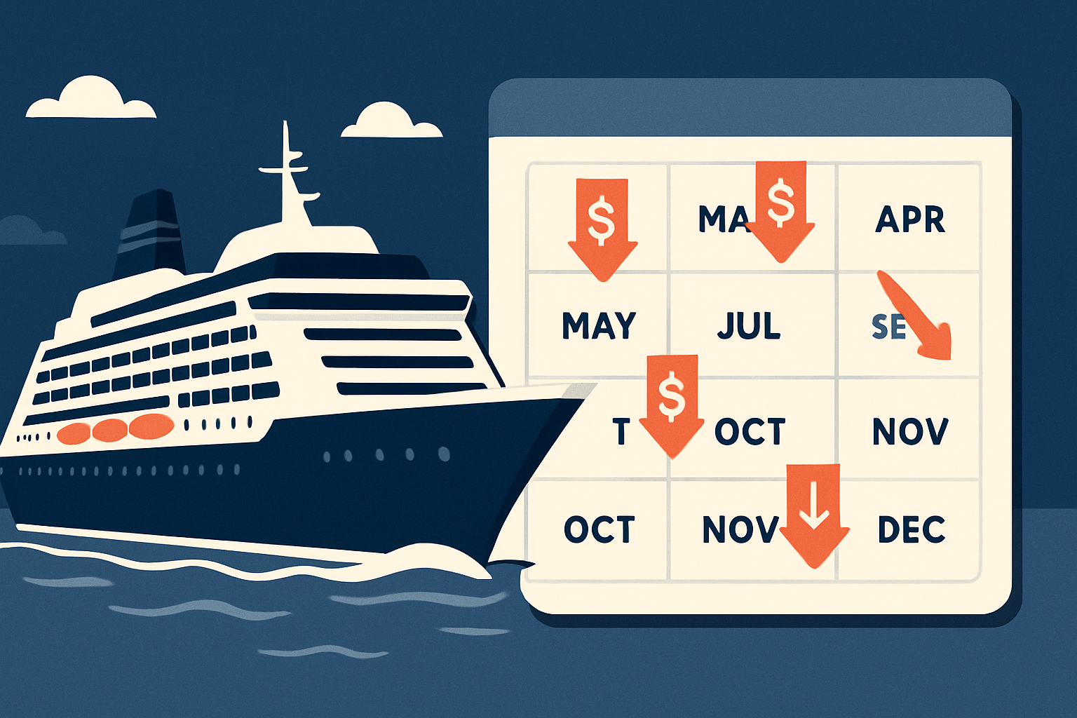 When Cruise Prices Drop: Booking Calendar