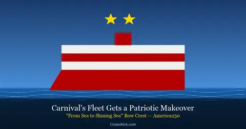Carnival's Fleet Is Getting a Patriotic Makeover — And It Starts Right Now