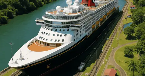 Disney's Newest Ship Just Shattered a 118-Year-Old Panama Canal Record