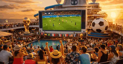 Royal Caribbean Is Turning Its Entire Fleet Into World Cup Watch Parties This Summer