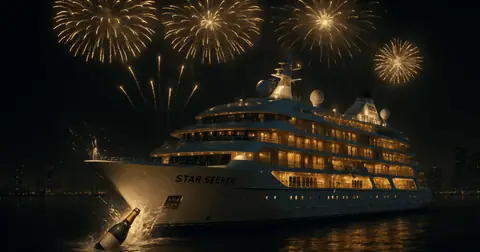 Windstar Just Welcomed Its First New Ship in 30 Years—With Fireworks and a Godmother Named Anschutz